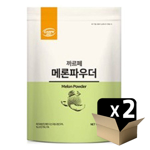 까르페 메론파우더 1kgX2봉/파우더/버블티/커피상인