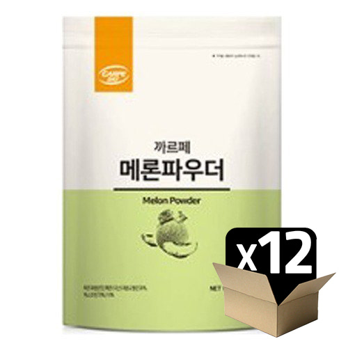 까르페 메론파우더 1kgX12봉(1박스)/파우더/버블티/커피상인